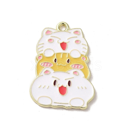 Alloy Enamel Pendants FIND-Z034-01C-1