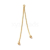 Brass Big Pendants KK-G510-15G-1