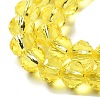 Transparent Glass Beads Strands GLAA-A014-03D-3