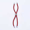 Nylon Twisted Cord Bracelet Making MAK-F018-01P-RS-2