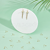 100Pcs 316 Surgical Stainless Steel Earring Hooks STAS-UN0058-62-2