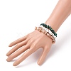 Chip Natural Gemstone Beaded Stretch Bracelets Sets BJEW-JB05699-7