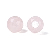 Natural Rose Quartz European Beads G-Q602-09A-07-2