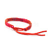 Polyester Braided Woven Cord Bracelet PW23071098024-3