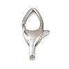 316 Stainless Steel Lobster Claw Clasps STAS-C154-02C-P-1