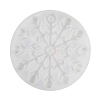 Christmas Snowflake DIY Silicone Pendant Molds DIY-A054-01E-2