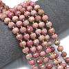 Natural Rhodochrosite Beads Strands G-K389-E27-01-2