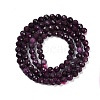 Natural Ruby Beads Strands G-P553-G01-03-3