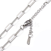 Non-Tarnish 2Pcs 2 Style 304 Stainless Steel Bat Pendant Necklaces Set NJEW-E092-01P-8