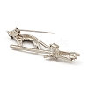 Alloy Rhinestone Brooch Pin JEWB-Q030-40P-3