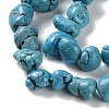 Synthetic Turquoise Beads Strands G-C161-B01-01-4