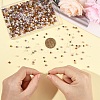 1000Pcs 10 Colors Electroplate Transparent Glass Beads EGLA-YW0005-72C-4