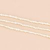  1 Strand Natural Cultured Freshwater Pearl Beads Strands PEAR-NB0001-34-4