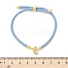 Adjustable Nylon Cord Bracelets BJEW-C096-01G-10-5