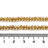 Electroplate Transparent Glass Beads Strands LS-EGLA-A035-T3mm-A04-4