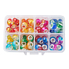 Two Tone Resin European Beads RPDL-NB0001-07-7
