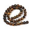Natural Tiger Eye Beads Strands GG-CBA12F1-A02-10MM-3