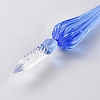 Handmade Glass Dip Pen AJEW-WH0121-43D-2