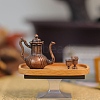 Mini Alloy Teapot Set Miniature Ornaments PW-WG21B1D-01-1