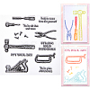 Clear Silicone Stamps DIY-WH0504-62B-1