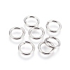 Tarnish Resistant 304 Stainless Steel Saw Cut Open Jump Rings STAS-P212-25P-10-1