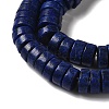 Dyed Natural Sesame Jasper Imitation Lapis Lazuli Beads Strands G-K368-A01-01-4