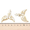 Ocean 304 Stainless Steel Enamel Pendants X-STAS-T076-08A-02G-3