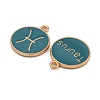 Alloy Enamel Pendants ENAM-XCP0001-45B-03-2