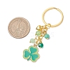 5Pcs Alloy Enamel Charm Keychains KEYC-JKC01088-3