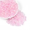 Baking Paint Transparent Glass Beads DGLA-T004-08K-3