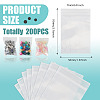Transparent Plastic Resealable Packaging Bags OPP-TADJ0001-05D-3