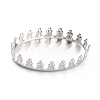 Non-Tarnish 304 Stainless Steel Cabochon Settings STAS-Y001-07B-P-4