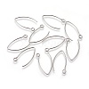 304 Stainless Steel Earring Hooks STAS-O119-03P-1