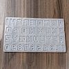 Letter & Number DIY Silicone Pendant Molds DIY-F139-01-3