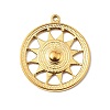304 Stainless Steel Pendants STAS-H482-01G-1