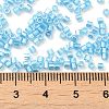 Transparent Colours Luster Glass Seed Beads SEED-S042-20B-05-4