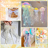 4 Rolls 4 Colors Polyester Organza Ribbon PAAG-CY0001-03A-5
