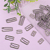 Gorgecraft 60Pcs 3 Style Number 9 Shaped Alloy Bra Strap Hooks for Sewing DIY-GF0009-30B-4