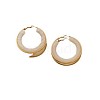 304 Stainless Steel Acrylic Hoop Earrings FS-WG57303-09-1
