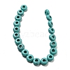 Synthetic Turquoise Beads Strands G-P536-A16-01-3