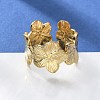 304 Stainless Steel Open Cuff Ring RJEW-C067-23G-1
