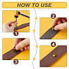 40Sets 4 Colors Alloy Screw Clasps BUTT-PH0001-30B-4