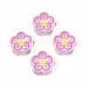 Transparent Acrylic Beads ACRC-S039-03E-1