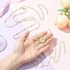 2Pcs Alloy Snake Chain Chain Belts Sets AJEW-CJC0015-005-4