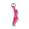 Imitation Leather Keychain KEYC-K023-02P-03-1