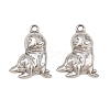 304 Stainless Steel Pendants STAS-K309-03C-P-1