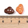 Opaque Acrylic Beads OACR-H057-04-3
