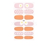 Full Cover Strawberry Flower Nail Stickers MRMJ-T100-028-1