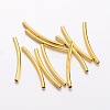 Brass Tube Beads KK-H659-G-1