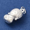 925 Sterling Silver Buddha Charms STER-K180-07S-2